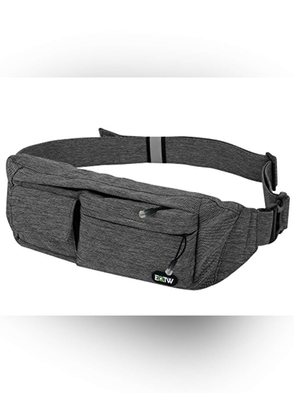 Gray Crossbody Sling Bag Fanny Pack Travel